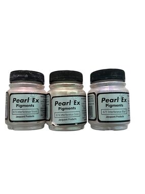 Jacquard - Pearl Ex Powdered Pigment  Bundle of 3